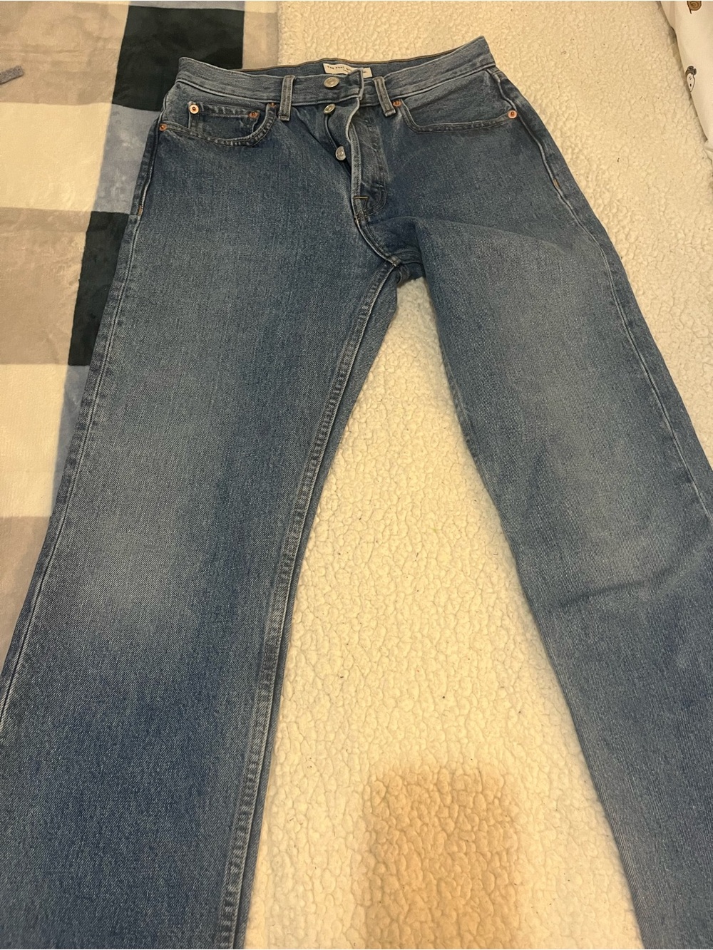 THE FEEL STUDIO Classic Women's Straight-Leg Jeans — Mid Blue